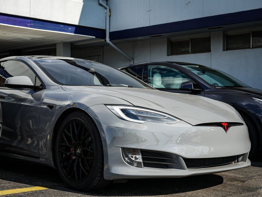 tesla model s plaid used