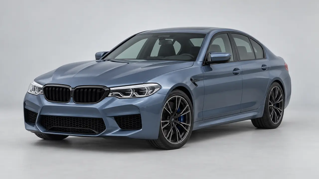 Illustration of a 2018 BMW M5, not this car. Real photos coming soon.