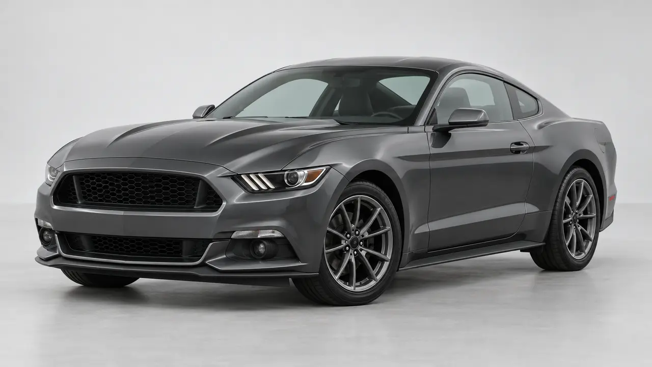 Illustration of a 2017 Ford Mustang, not this car. Real photos coming soon.