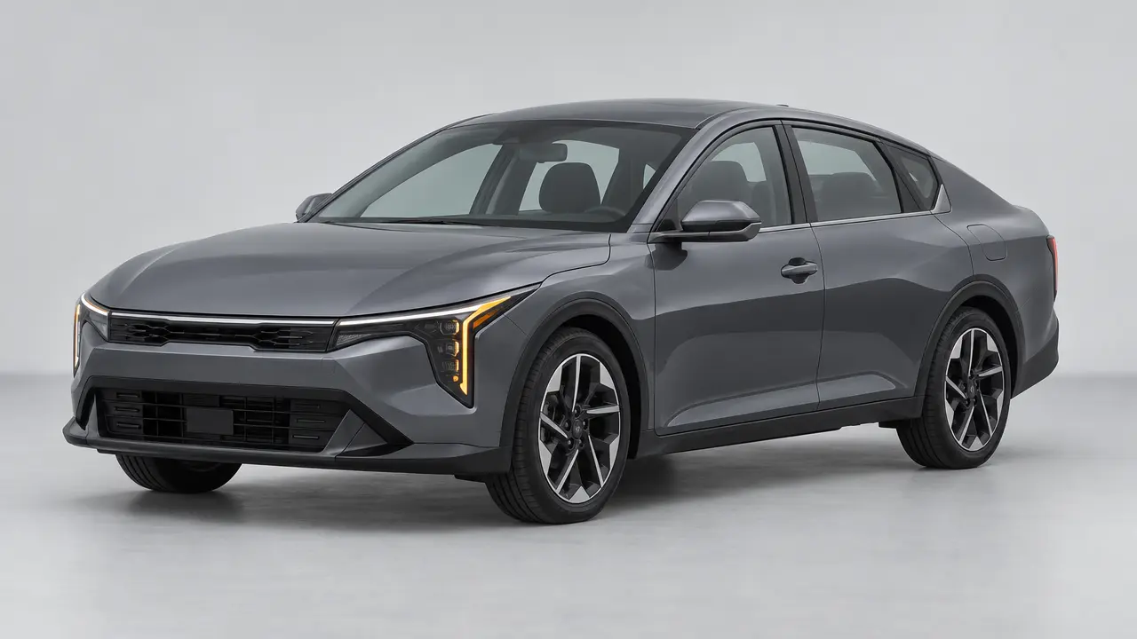 Illustration of a 2025 Kia K4, not this car. Real photos coming soon.