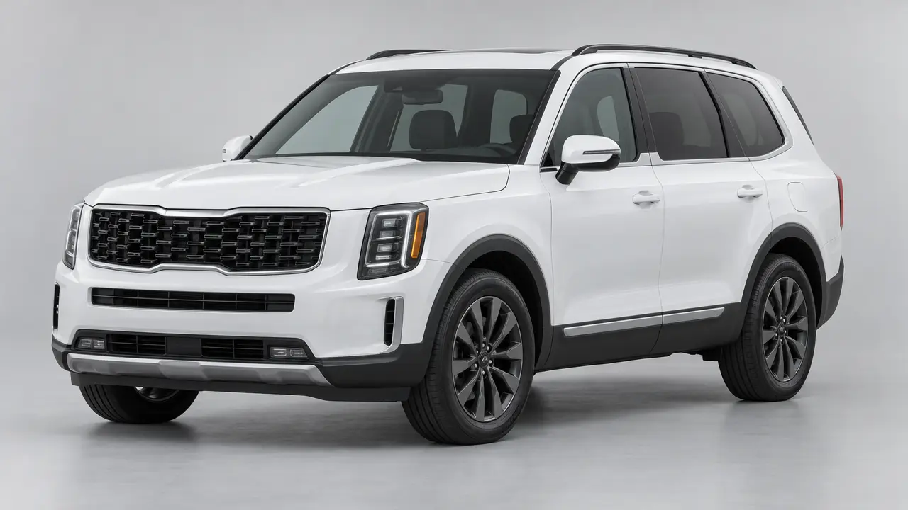Illustration of a 2022 Kia Telluride, not this car. Real photos coming soon.
