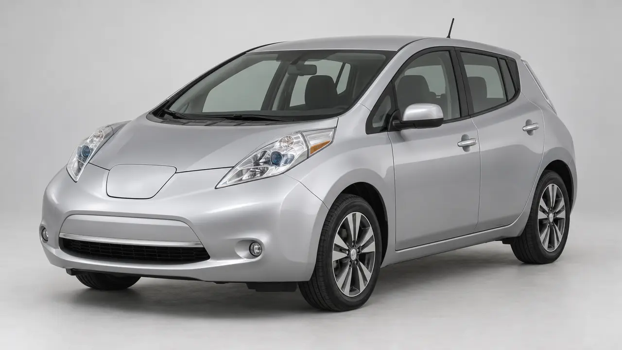 Illustration of a 2016 Nissan LEAF, not this car. Real photos coming soon.