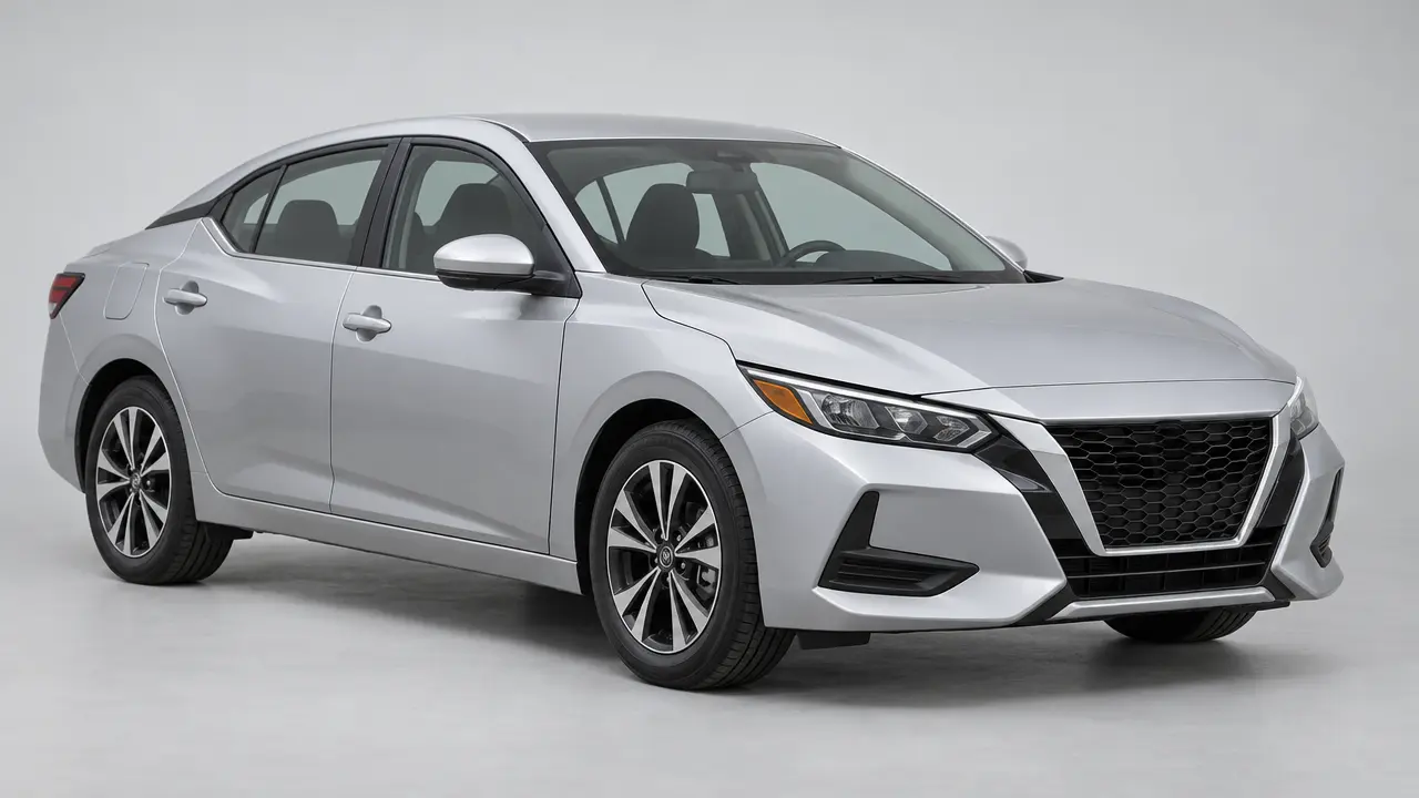 Illustration of a 2021 Nissan Sentra, not this car. Real photos coming soon.